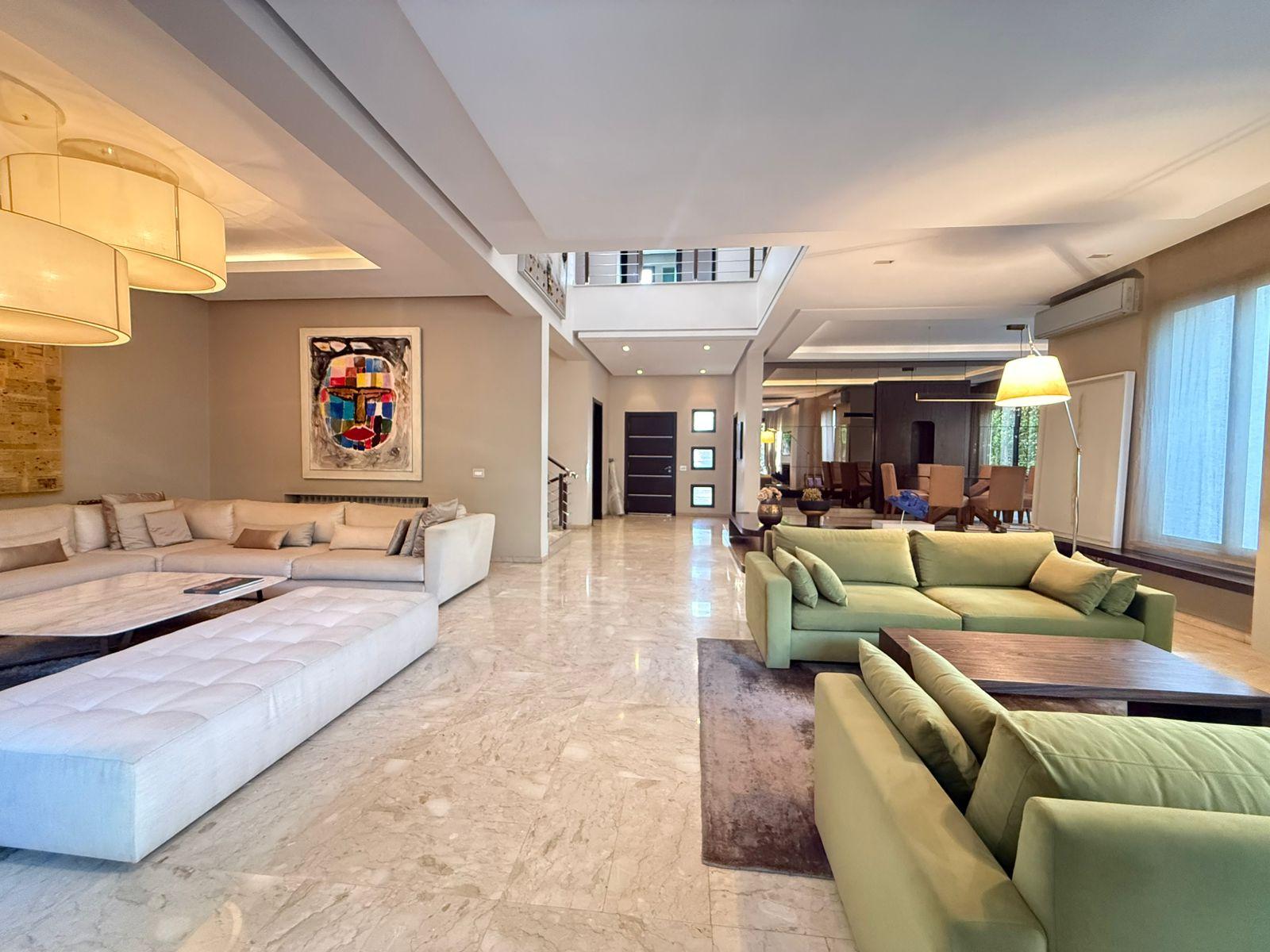 Ain Diab/Rare Villa Meublé 4 chambres