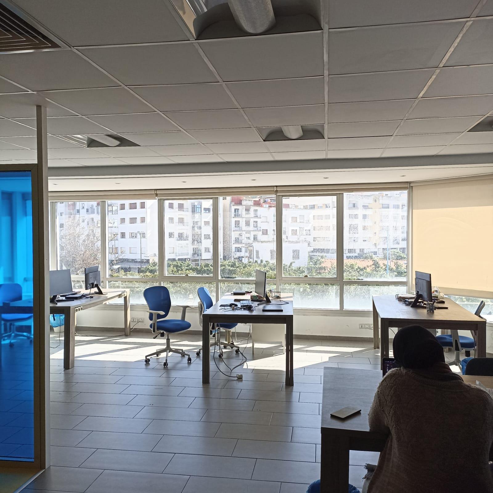 Anfa/Plateau bureaux 256m² - Semi-meublé