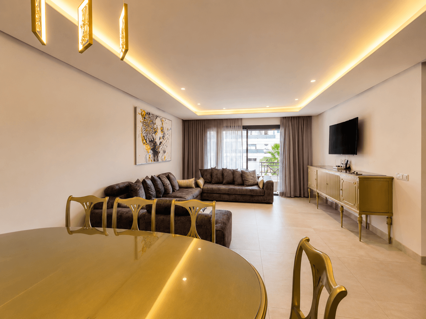 Gauthier/Appartement neuf meublé 101m² - 2ch.