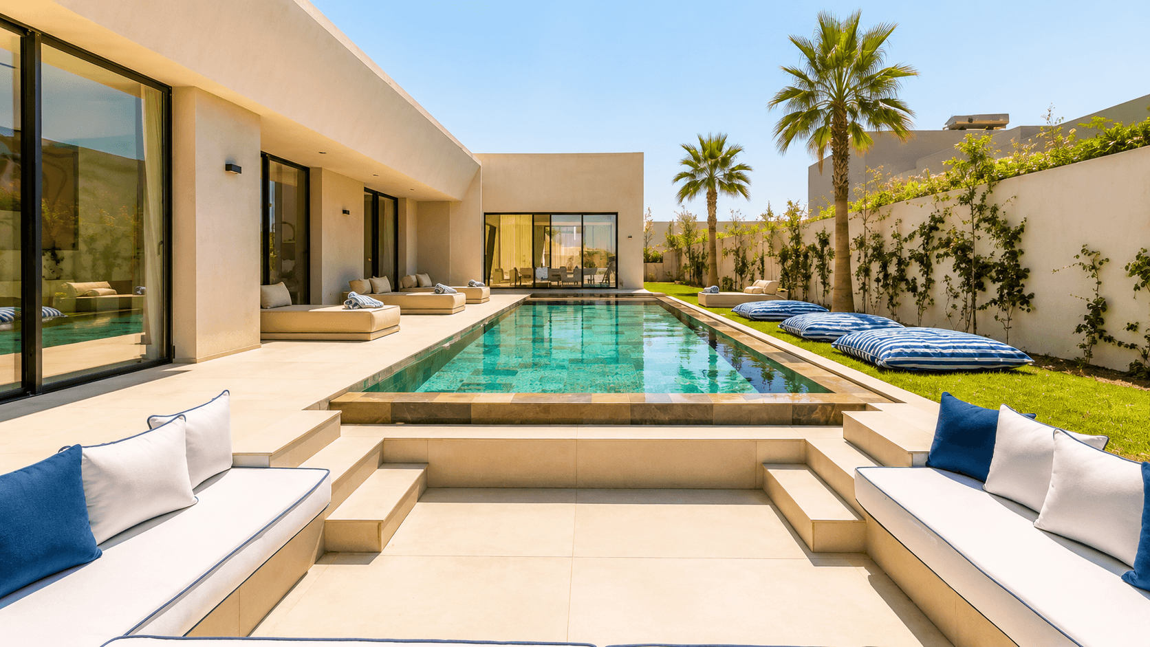 Route Amizmiz/Villa meublée à vendre - Piscine