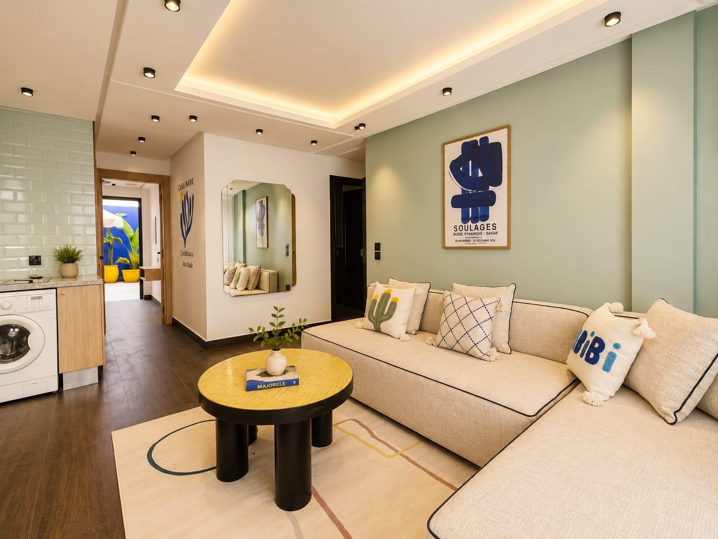 Gauthier/Appartement meublé 65m² Esprit Majorelle